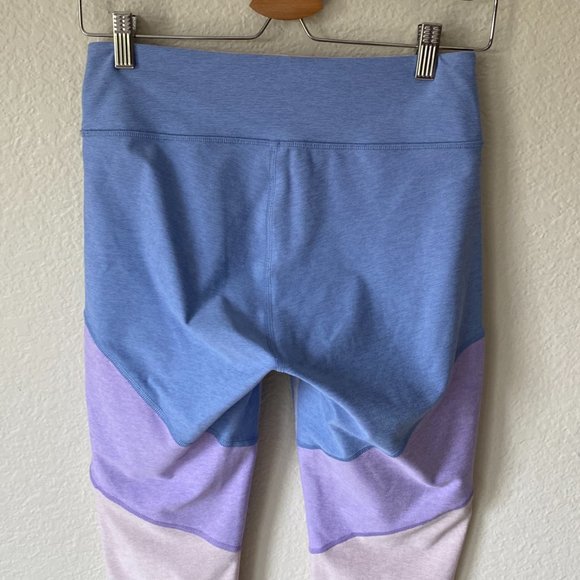 Outdoor Voices Springs 7/8 Leggings Pastel Colored Blocking Pattern Size Medium - Picture 5 of 10